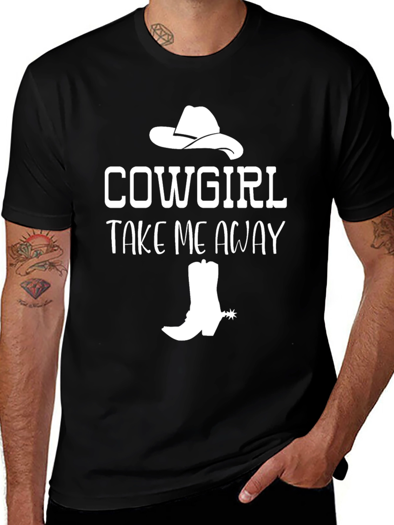 Cowgirl Take Me Away T-Shirt