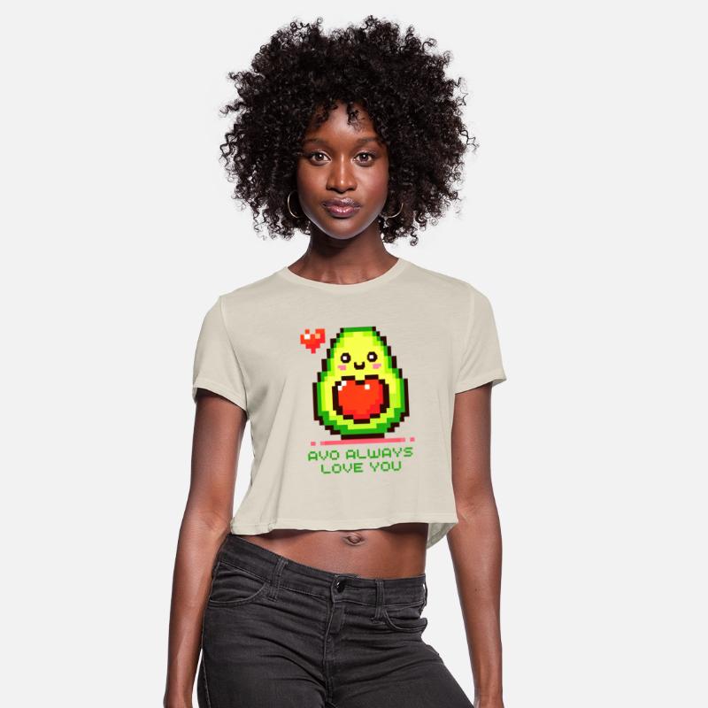 Avo Always Love You - Cheerful Pixel Avocado