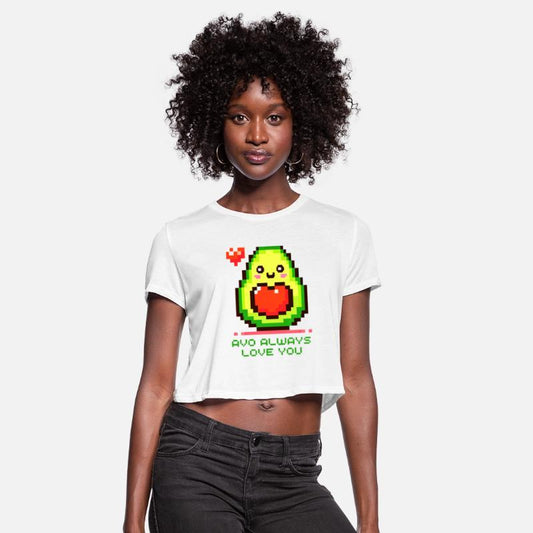 Avo Always Love You - Cheerful Pixel Avocado