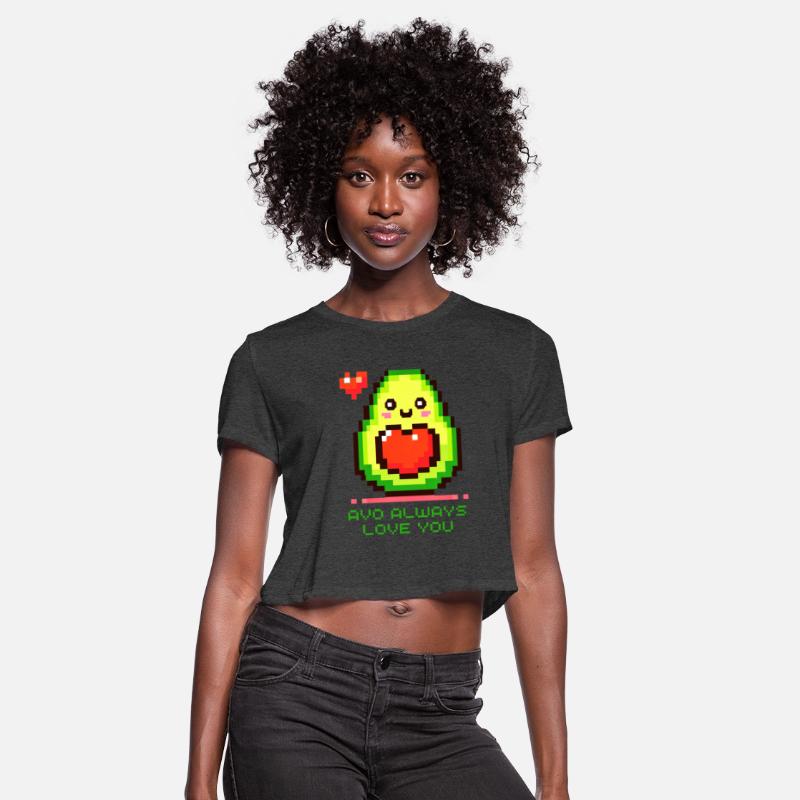 Avo Always Love You - Cheerful Pixel Avocado