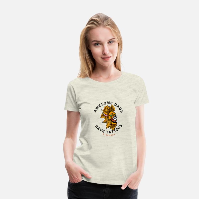 Awesome Dads have Tattoos and Beards