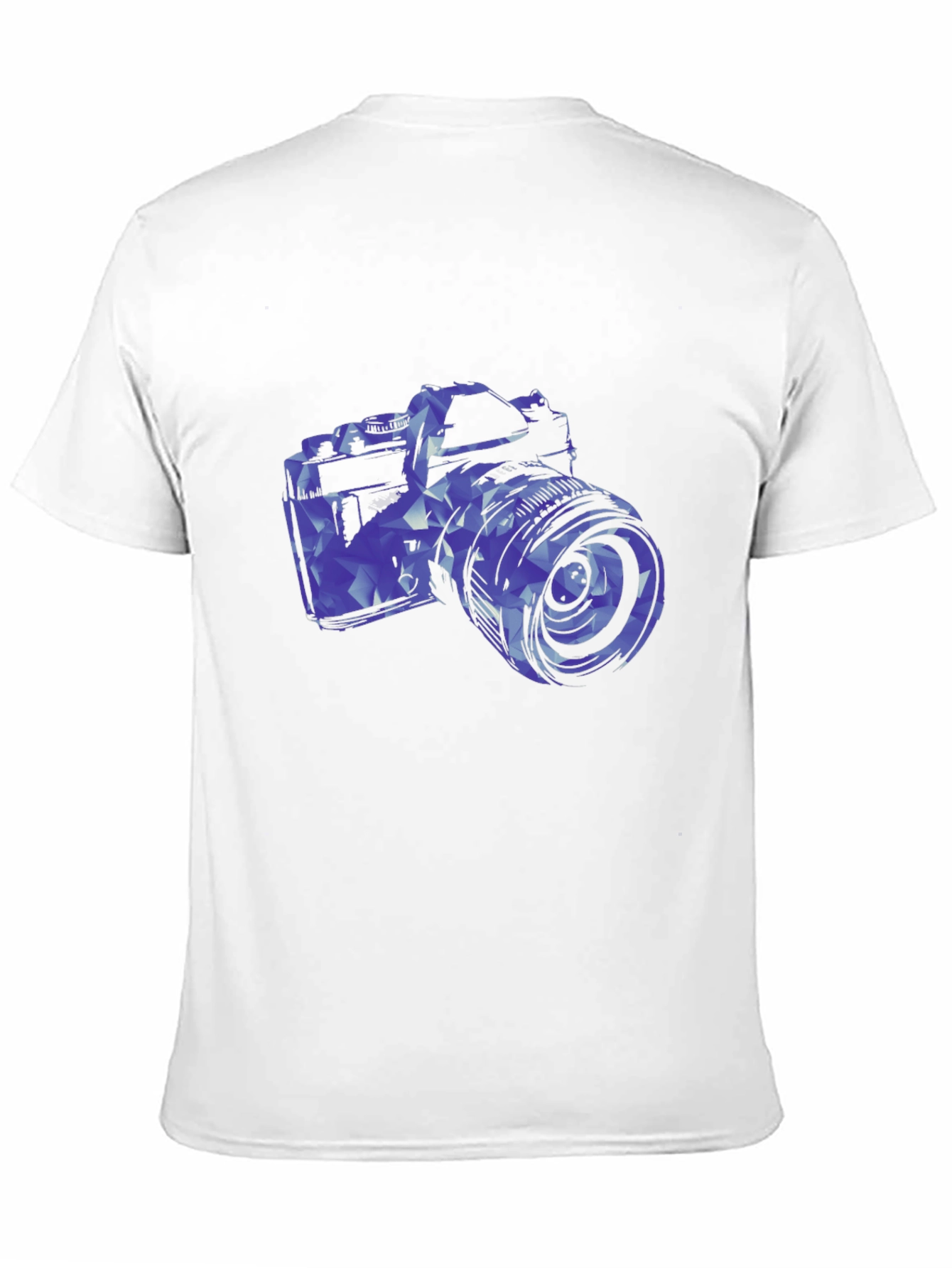 Geometric Camera Graphic T-Shirt