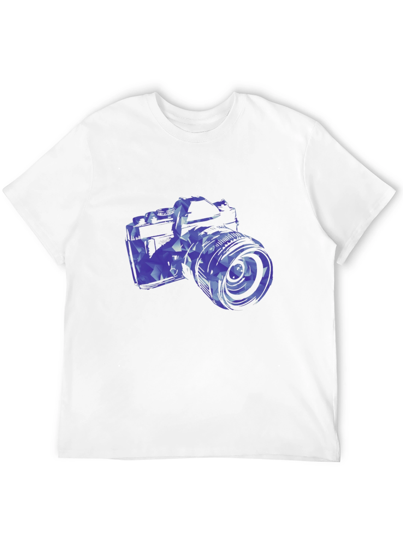 Geometric Camera Graphic T-Shirt