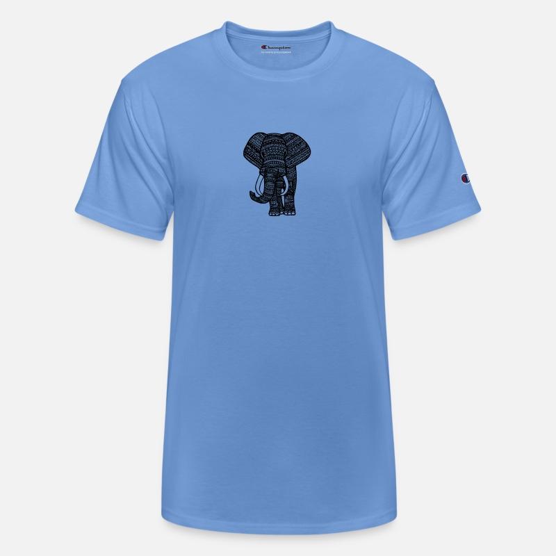 Aztec Elephant Cool Animal Lover Funny Aztec Art