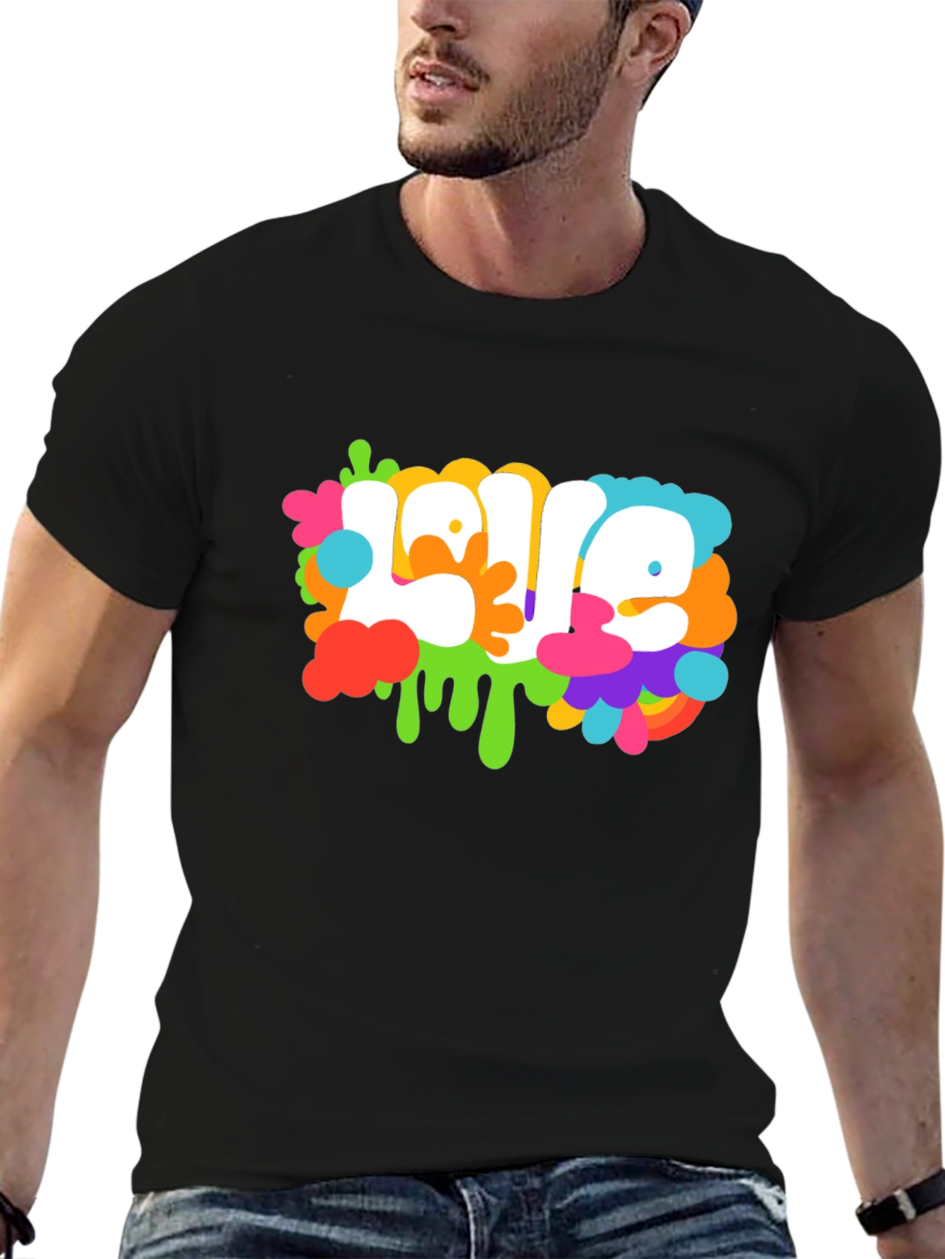 Colorful Love Graphic Tee