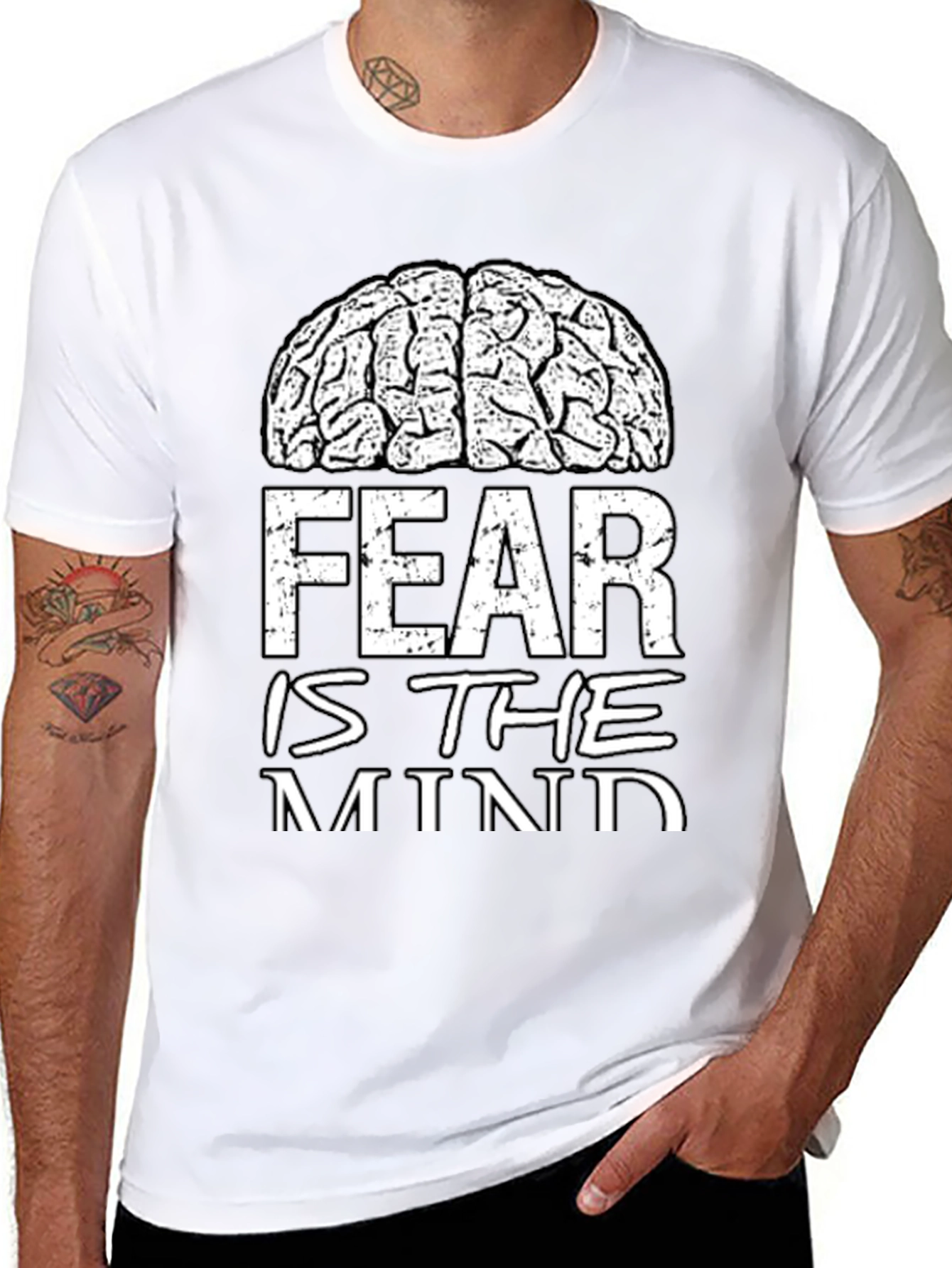 Fear Is The Mind Graphic T-Shirt