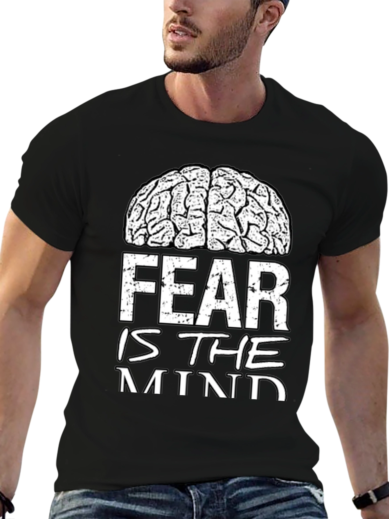 Fear Is The Mind Graphic T-Shirt