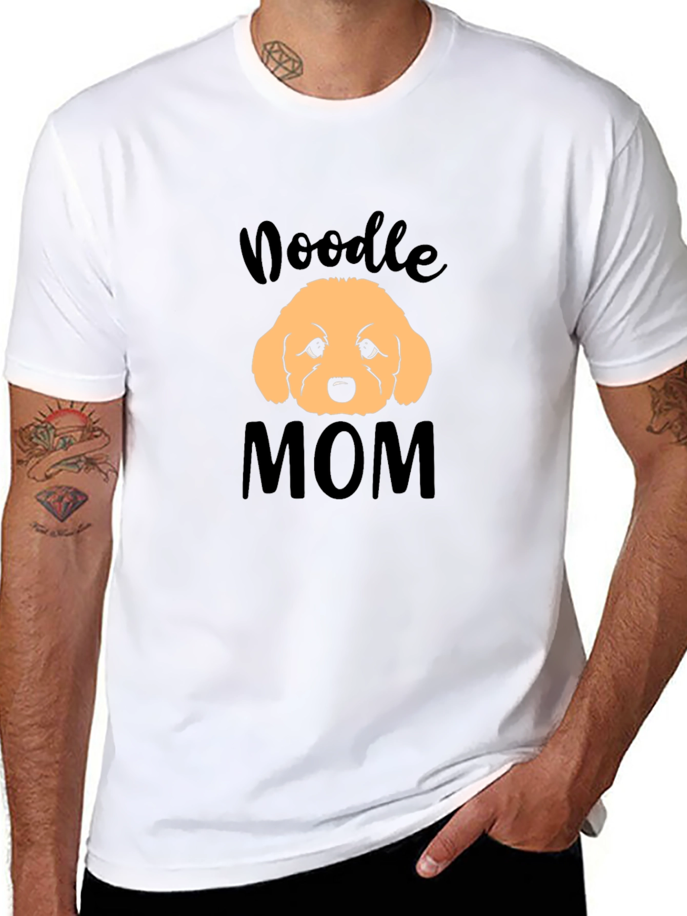 Noodle Mom Black T-Shirt