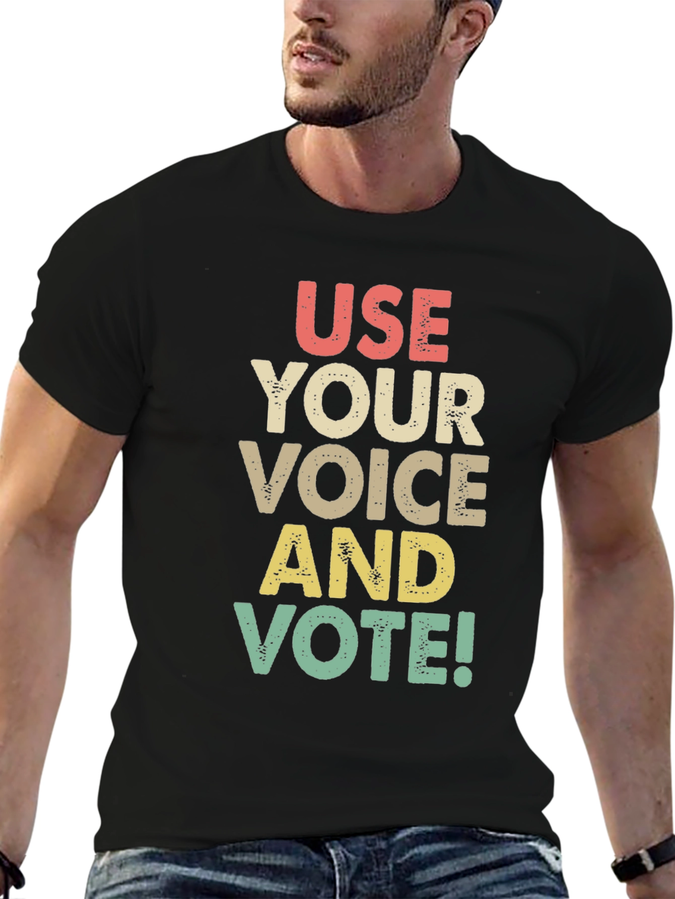 Use Your Voice and Vote Graphic Tee