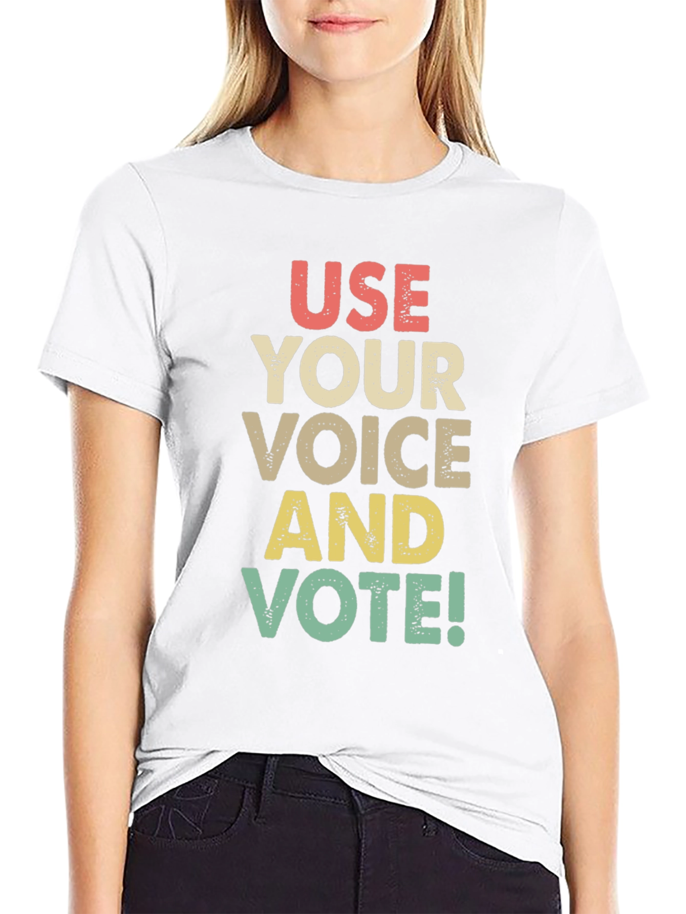 Use Your Voice and Vote Graphic Tee