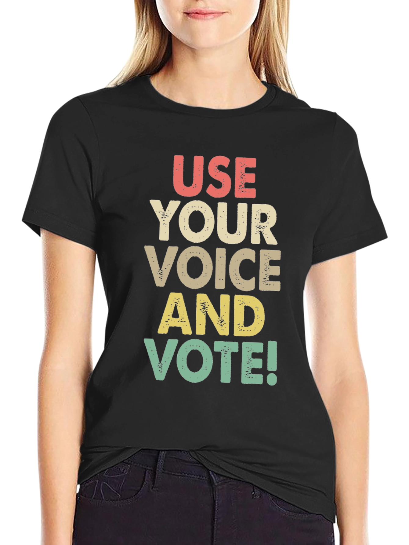 Use Your Voice and Vote Graphic Tee