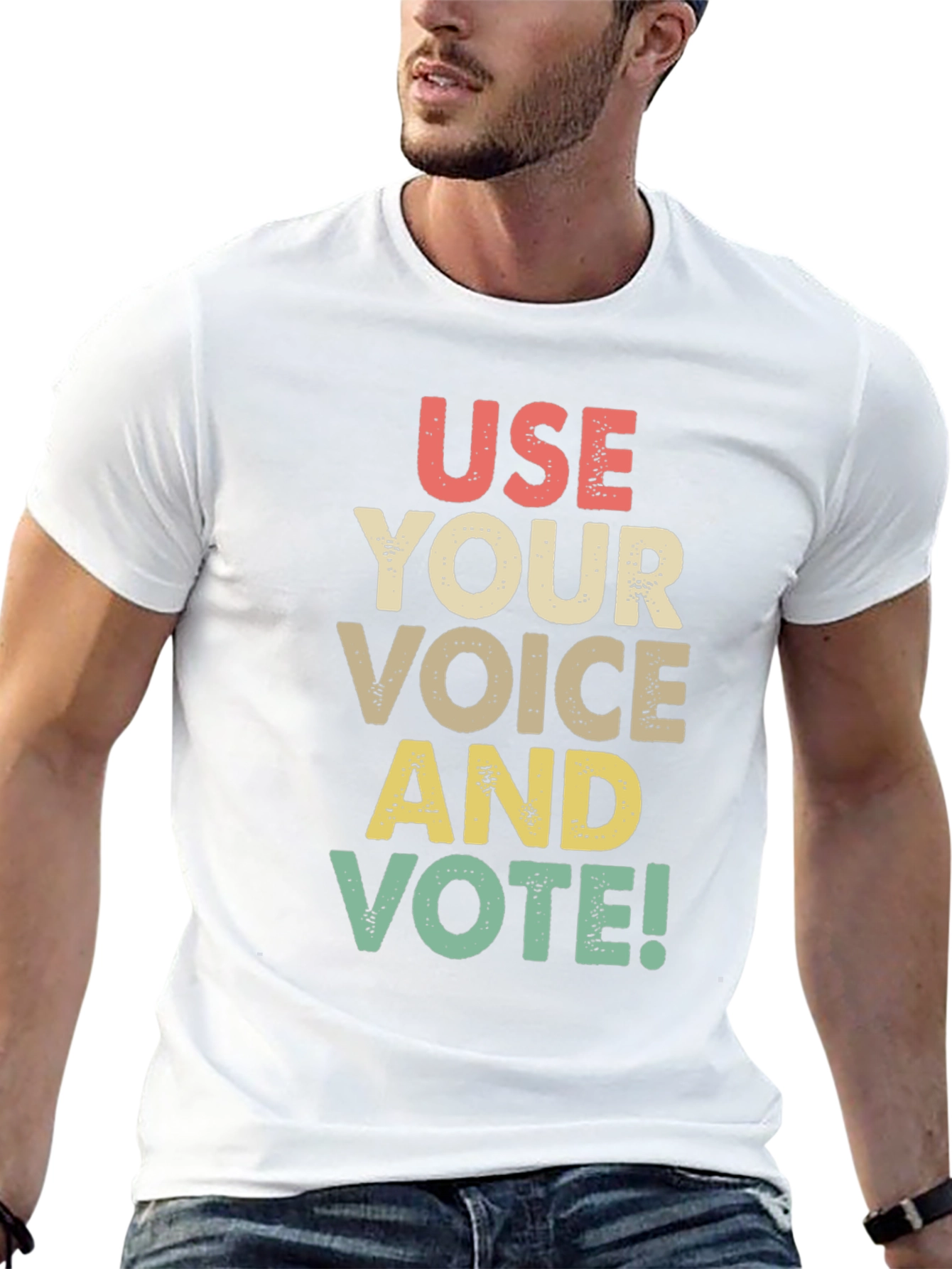 Use Your Voice and Vote Graphic Tee