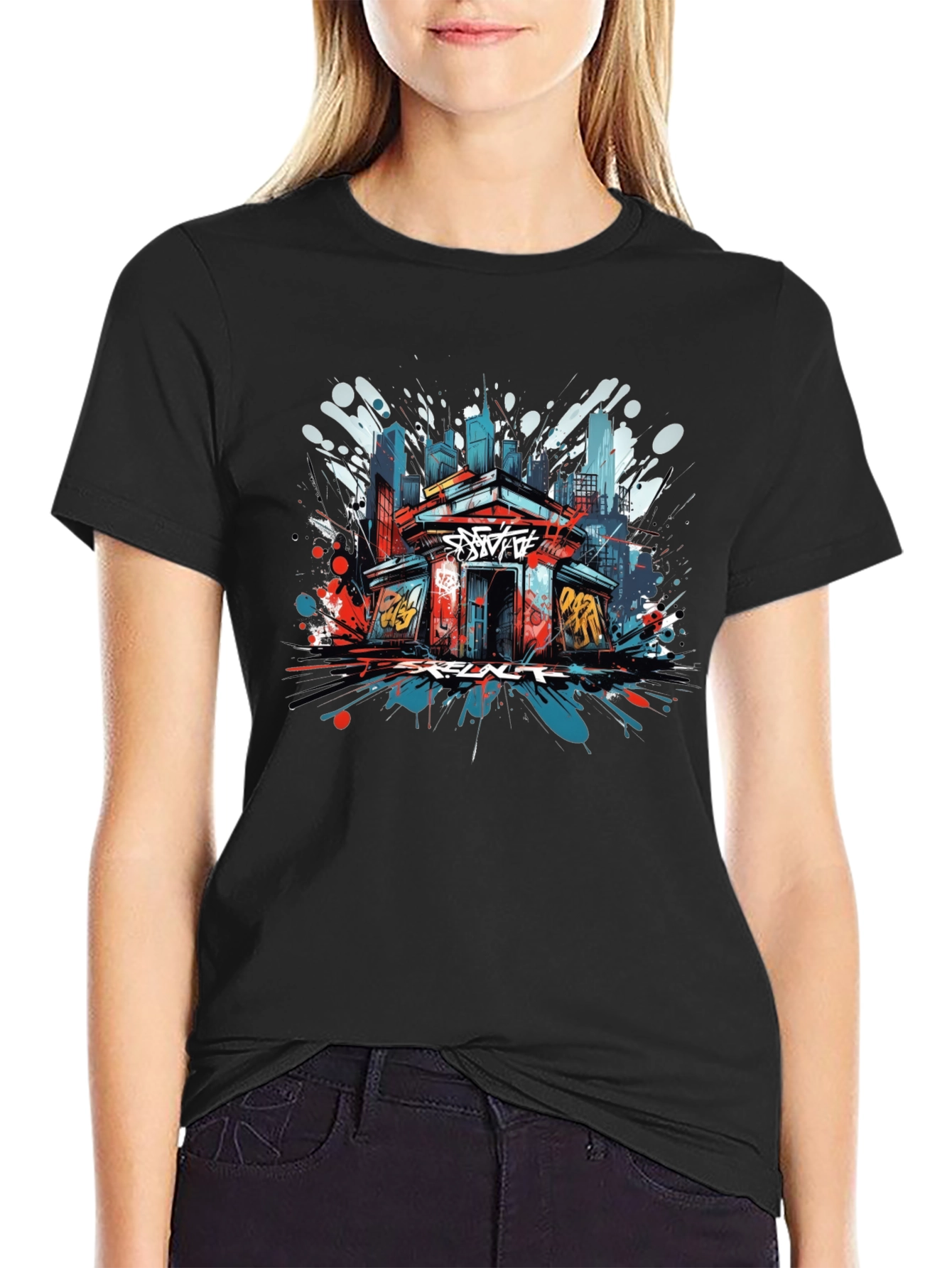 Urban Graffiti Art T-Shirt