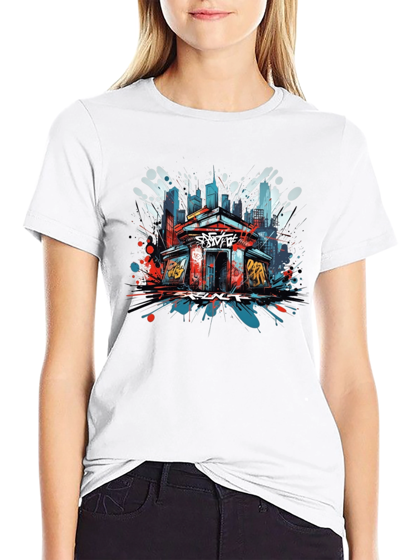 Urban Graffiti Art T-Shirt