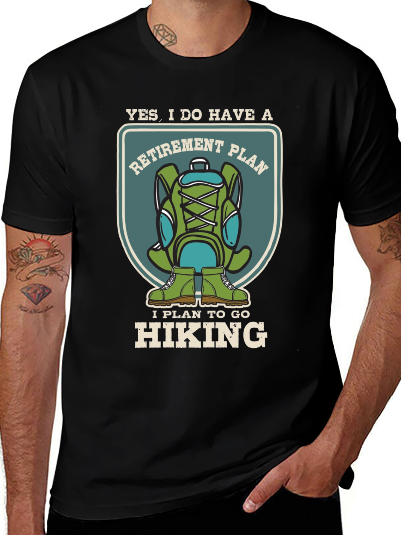 Retirement Hiking Plan T-Shirt