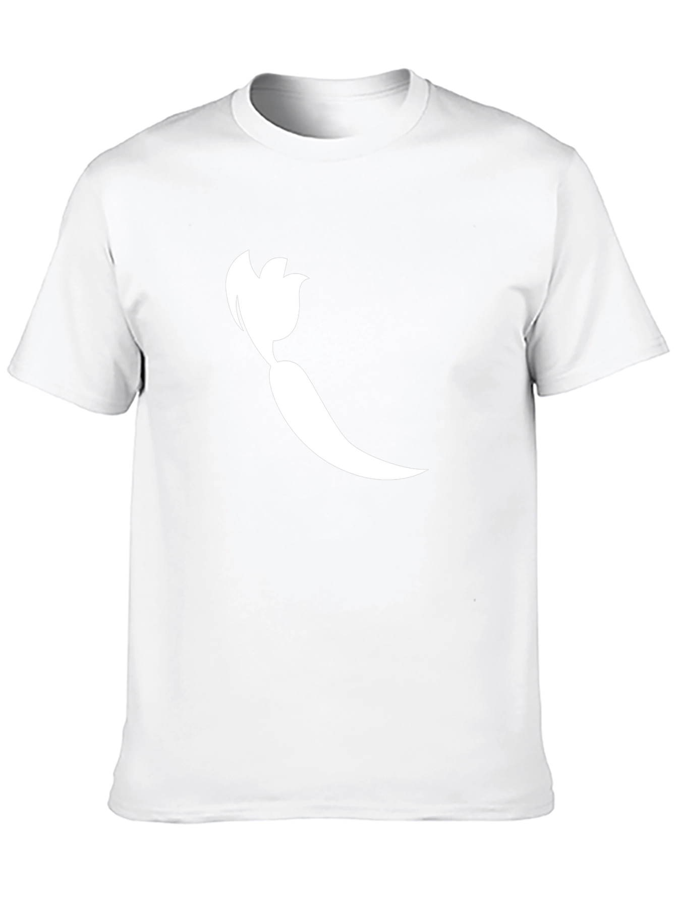 Chili Pepper Graphic Tee - Bold Black Cotton T-Shirt