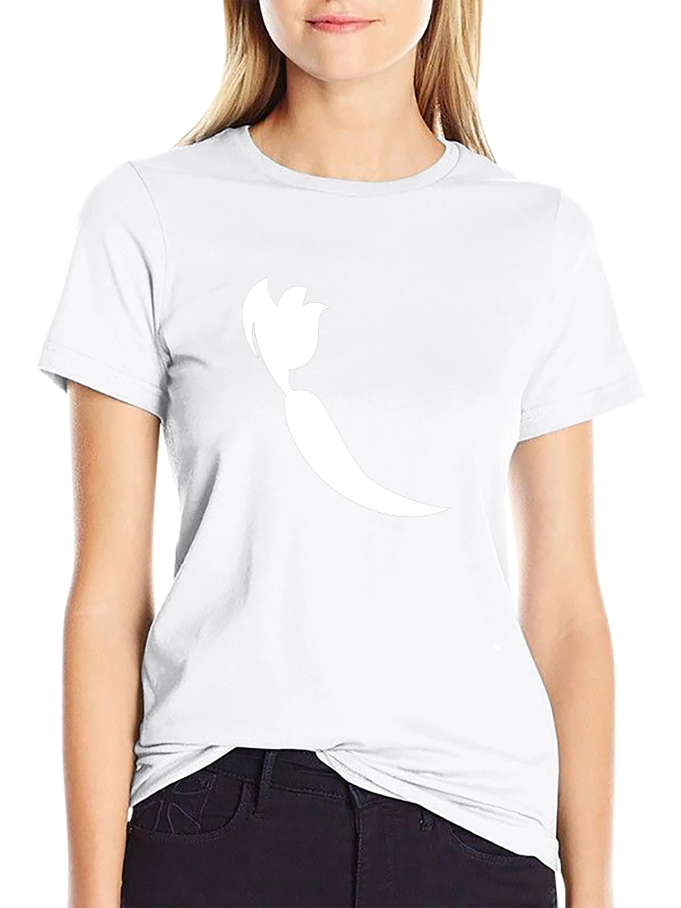 Chili Pepper Graphic Tee - Bold Black Cotton T-Shirt