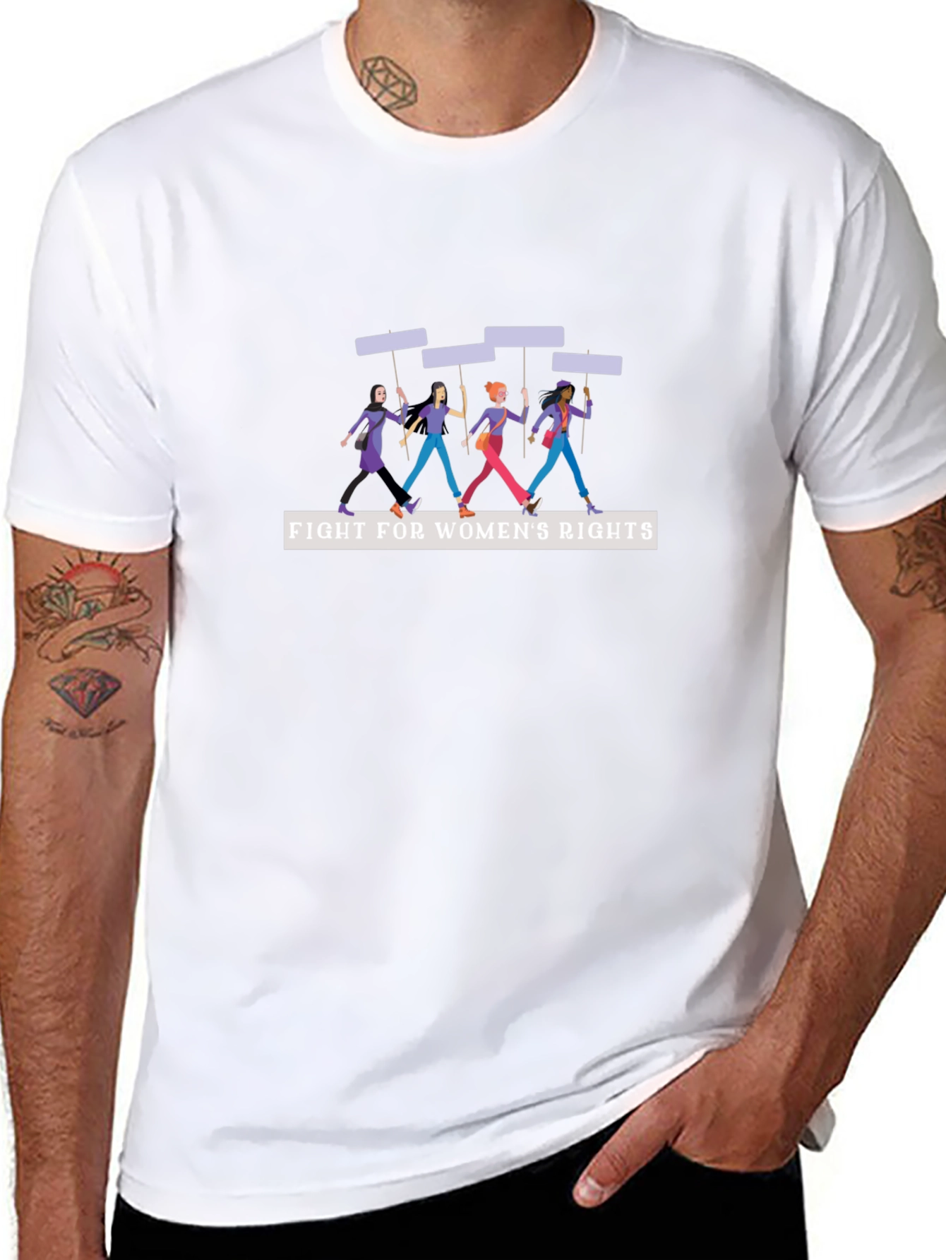 Fight For Womens Rights Graphic Tee