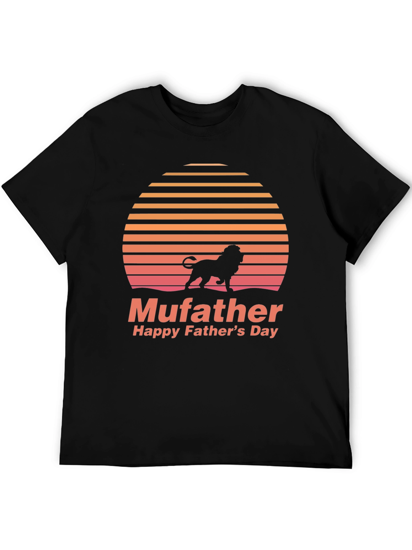 Mufather Lion King Inspired Fathers Day T-Shirt