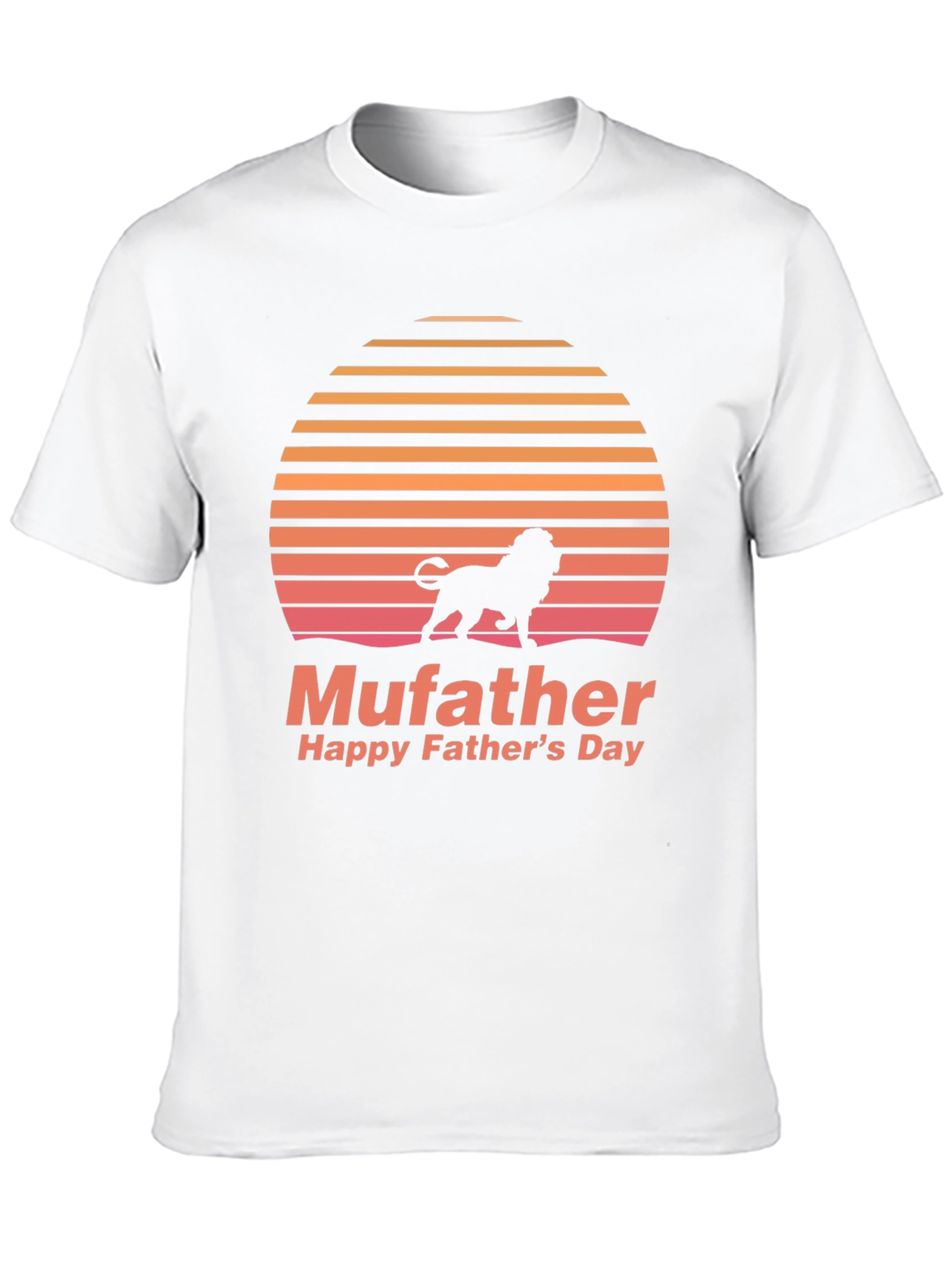 Mufather Lion King Inspired Fathers Day T-Shirt