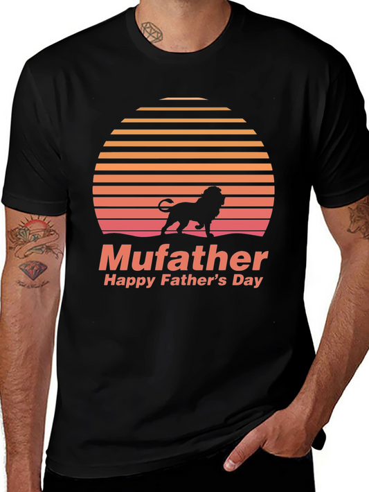 Mufather Lion King Inspired Fathers Day T-Shirt