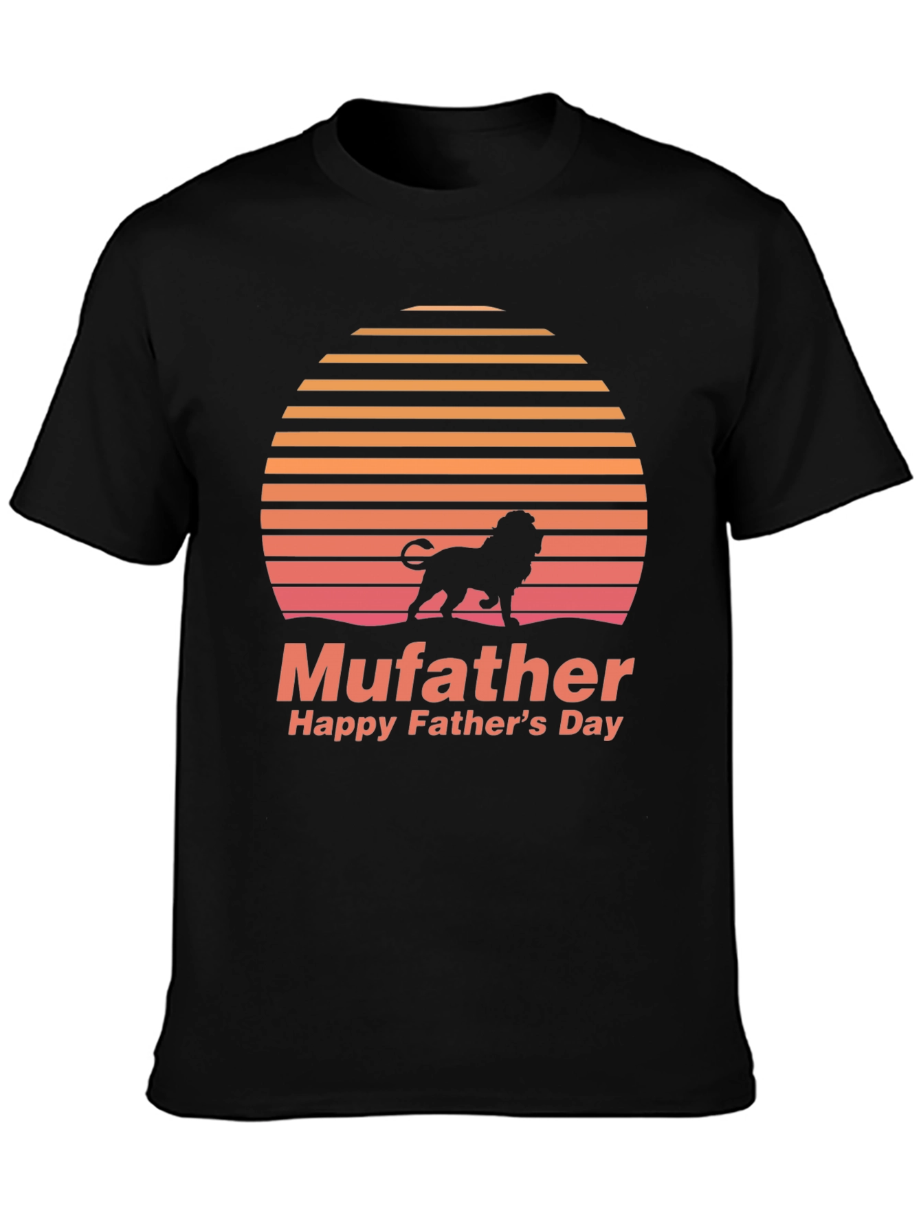 Mufather Lion King Inspired Fathers Day T-Shirt