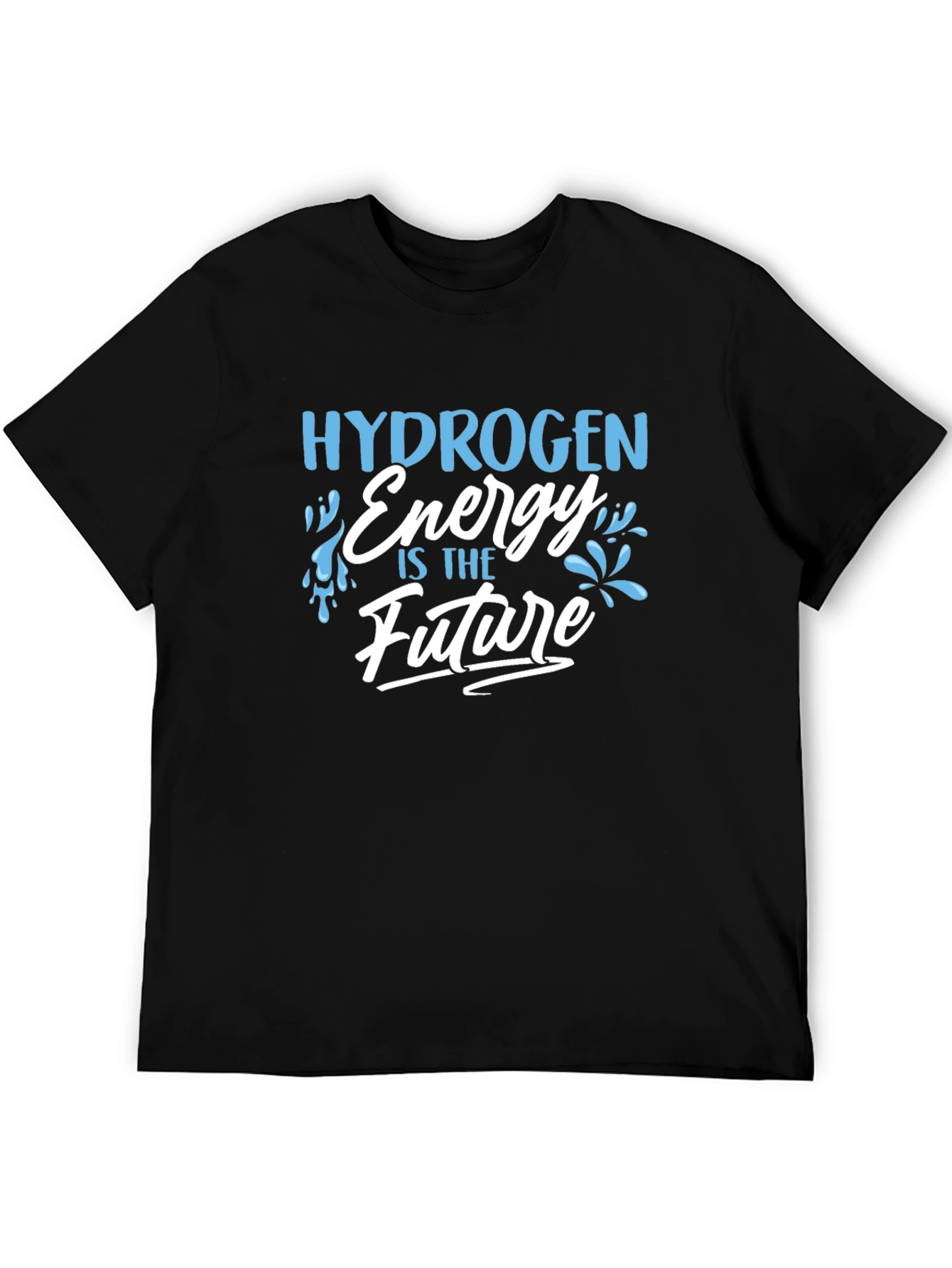 Hydrogen Energy Future Graphic Tee - Black