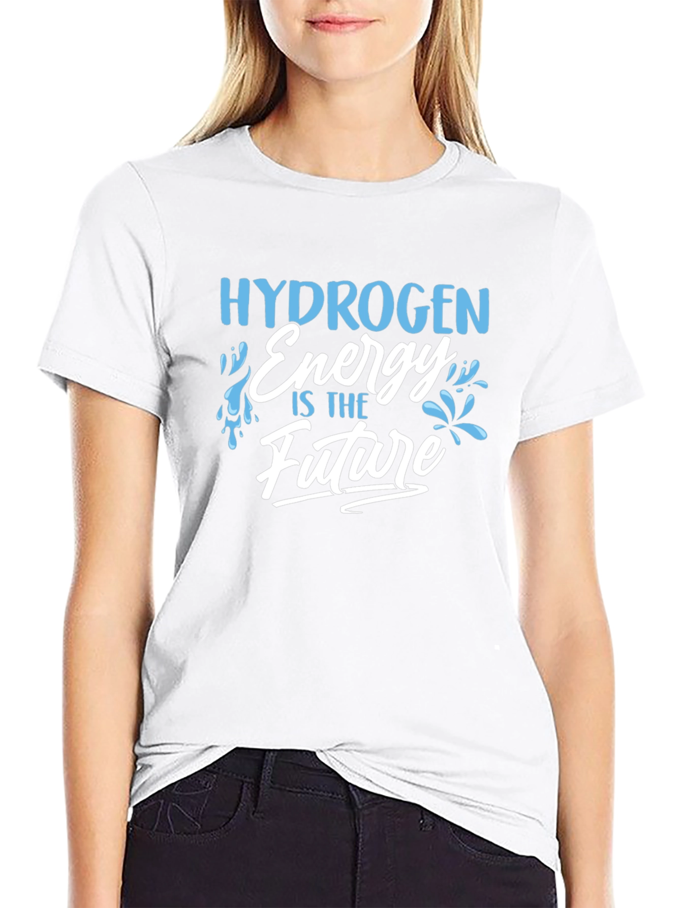 Hydrogen Energy Future Graphic Tee - Black