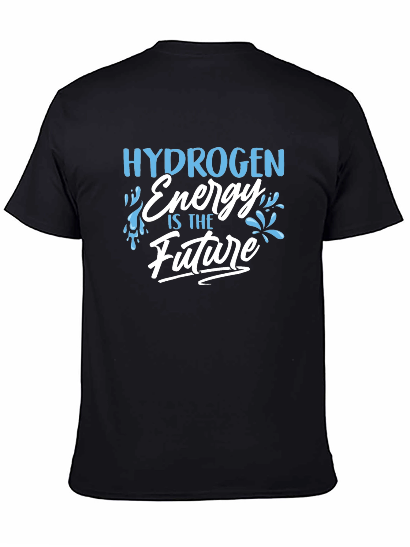Hydrogen Energy Future Graphic Tee - Black