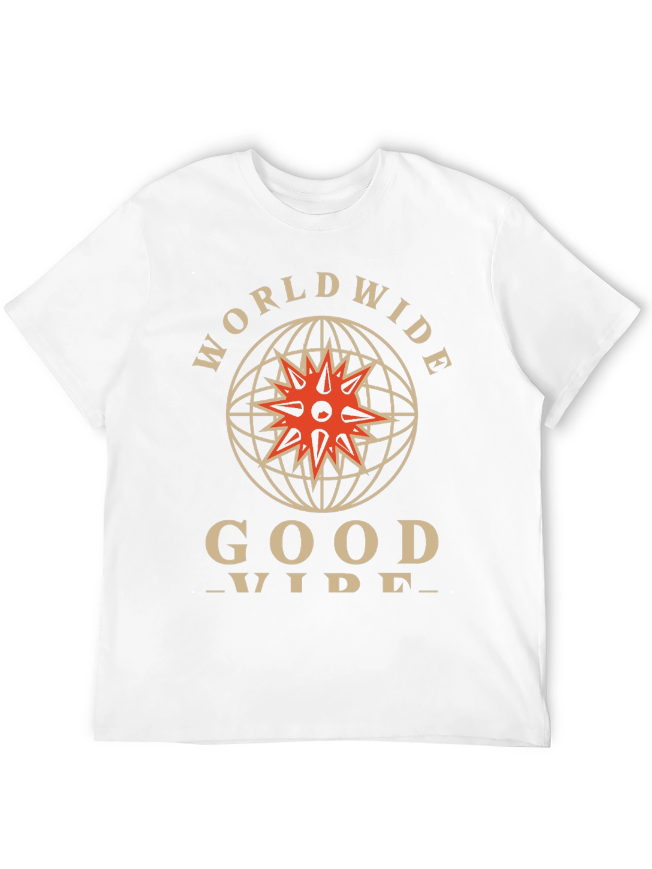 Worldwide Good Vibes Black Graphic Tee