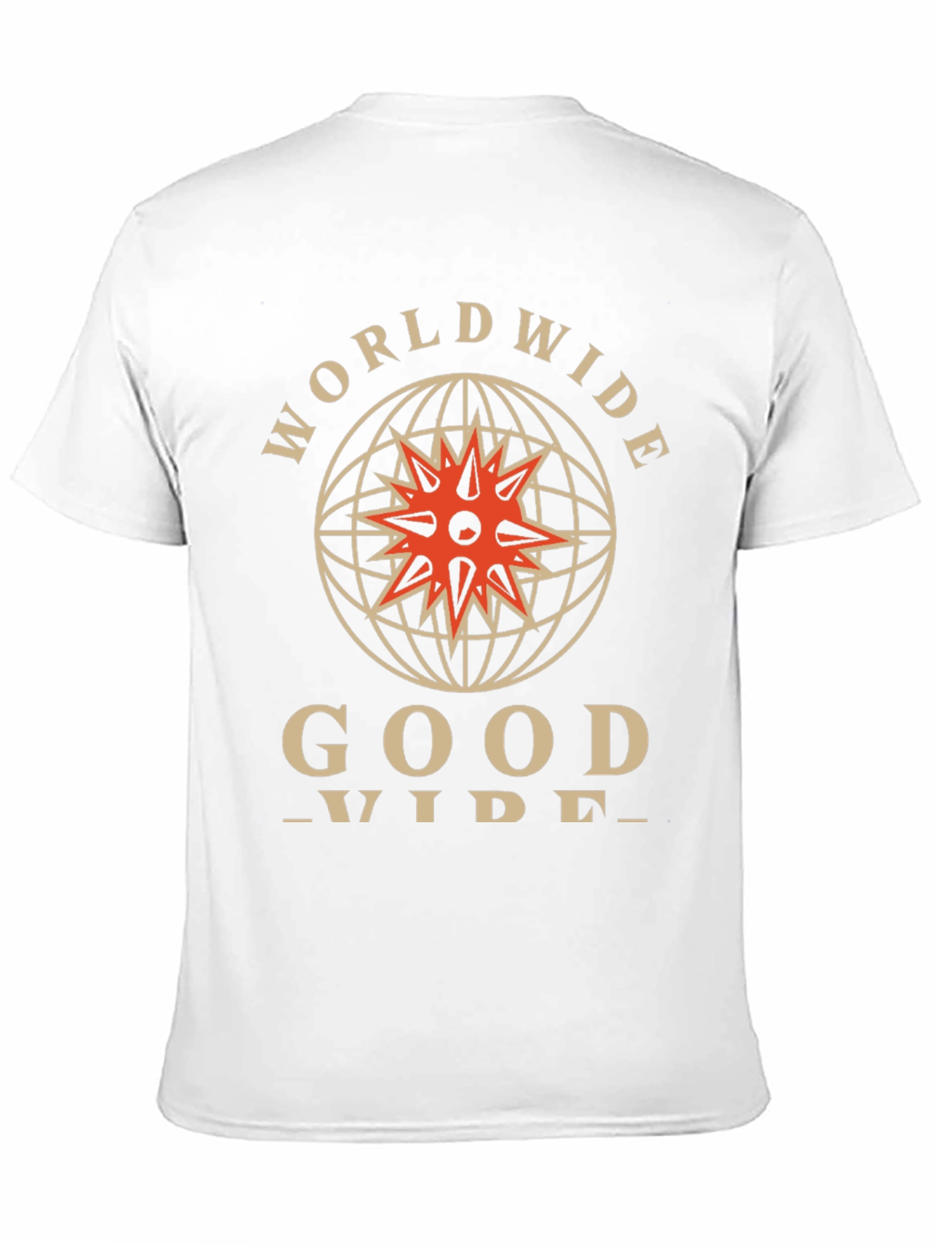 Worldwide Good Vibes Black Graphic Tee