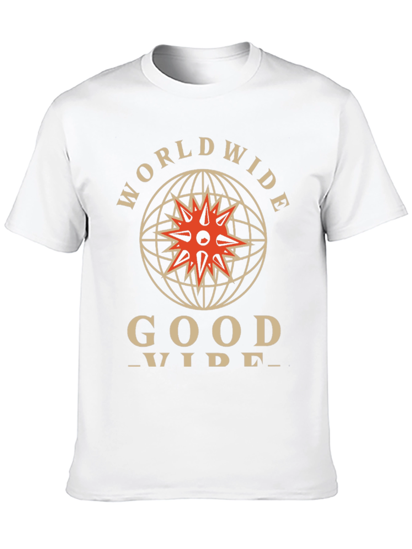 Worldwide Good Vibes Black Graphic Tee