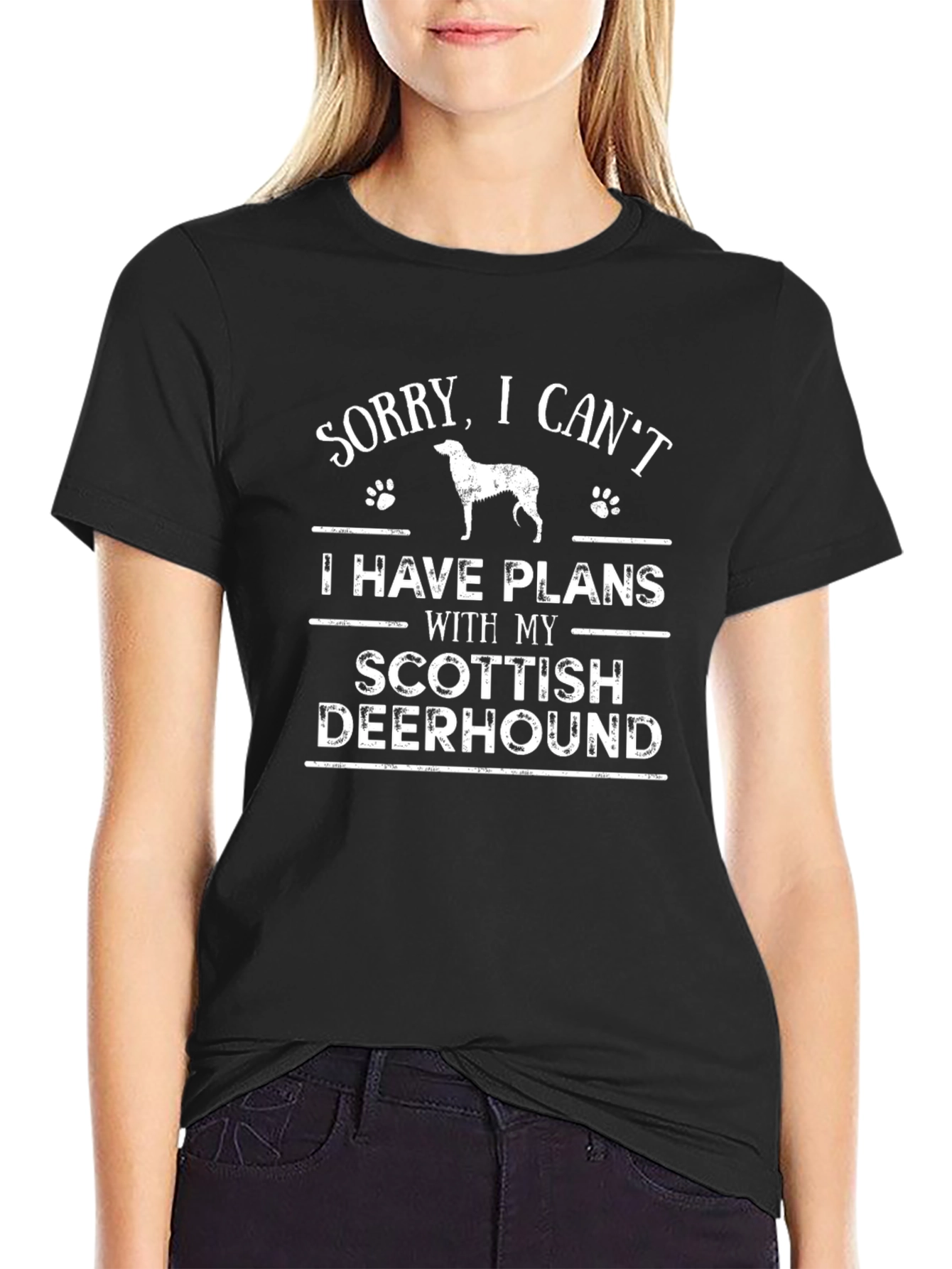 Scottish Deerhound Dog Lover T-Shirt