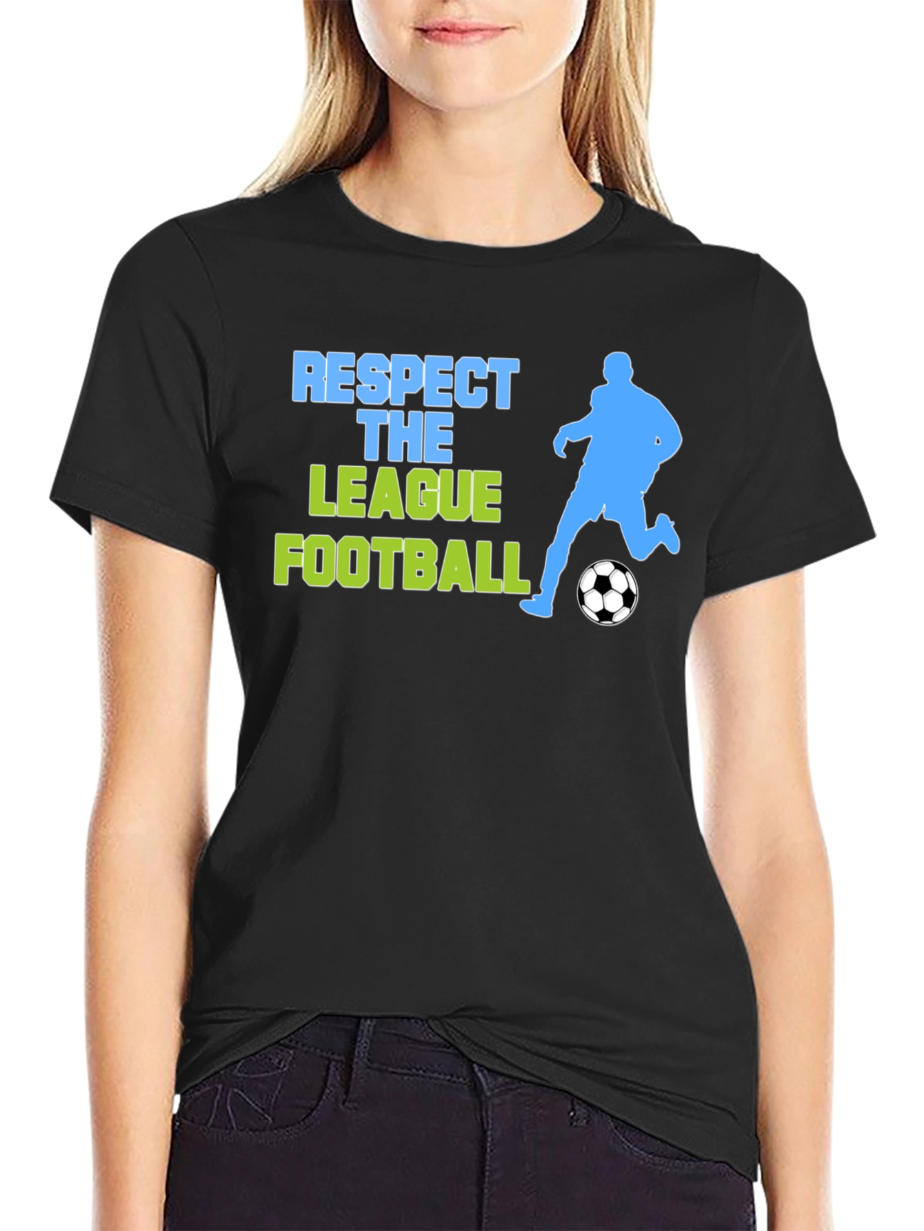 Respect the League Football T-Shirt