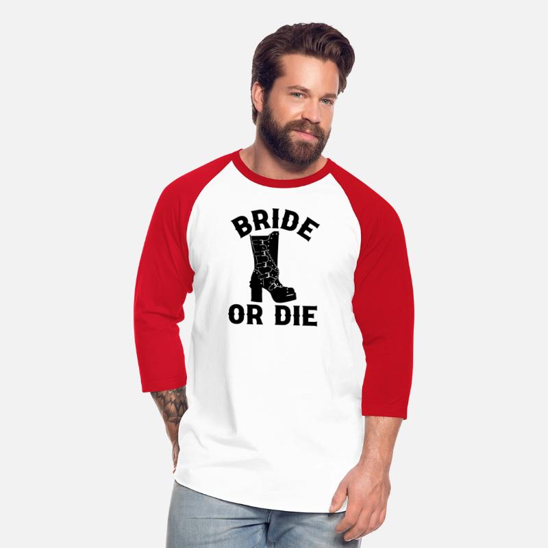 Bachelorette Party Bride or Die Black Boot Design