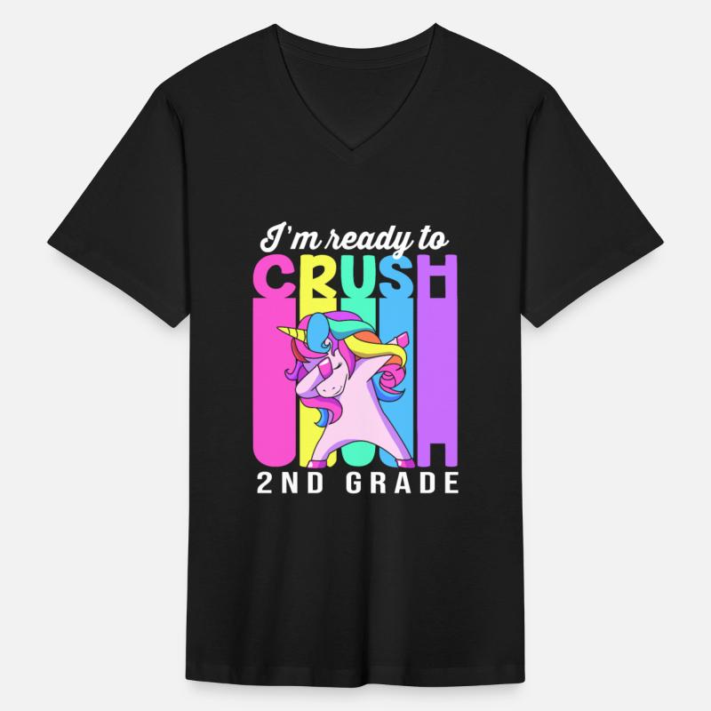 Back To School Unicorn Im Ready To Crush 2nd Grade