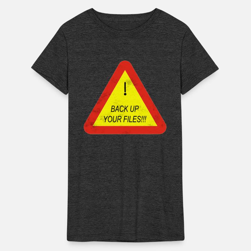 Back Up Your Files - Warning Sign