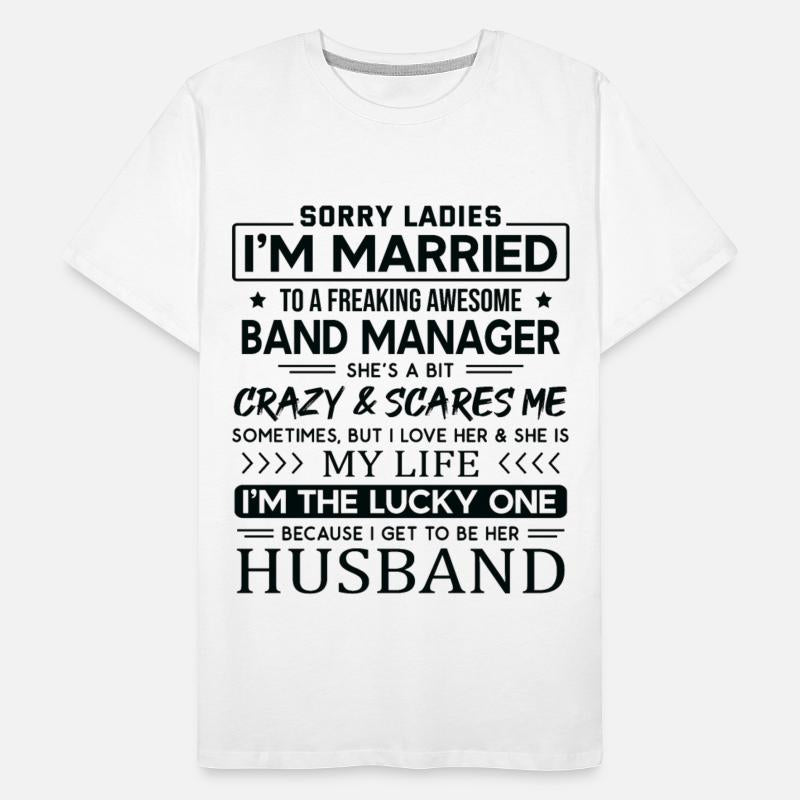 Band Manager Funny Saying For Husband