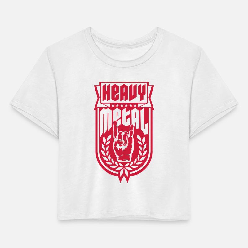 Banner heavy metal logo