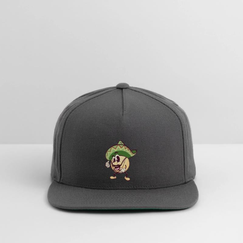 baseball cartoon wearing sombrero with thumb up