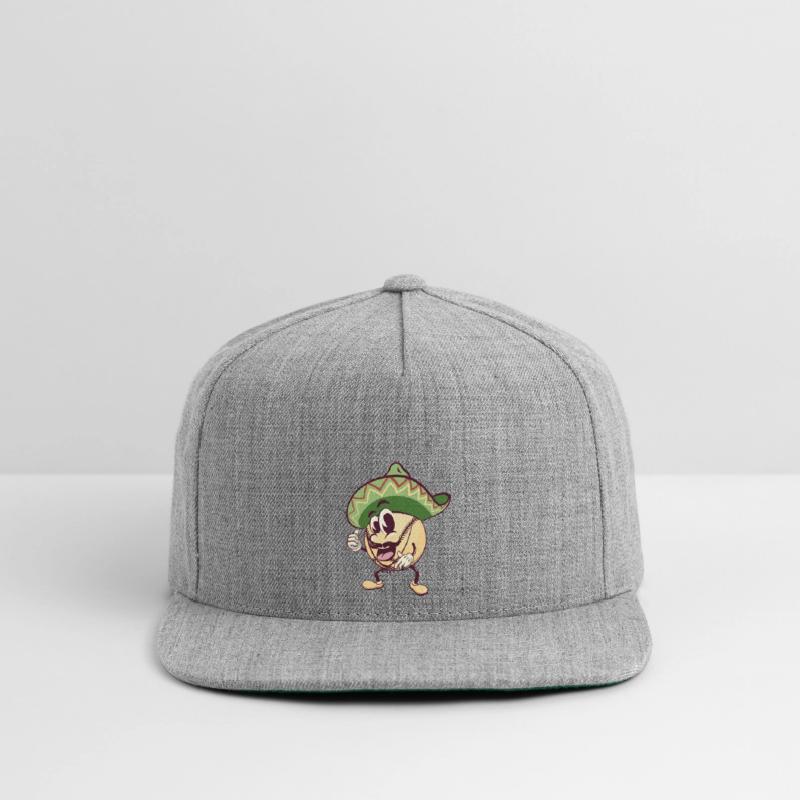 baseball cartoon wearing sombrero with thumb up