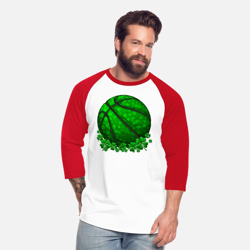 Basketball Shamrock Lucky Clover St Patrick's Day