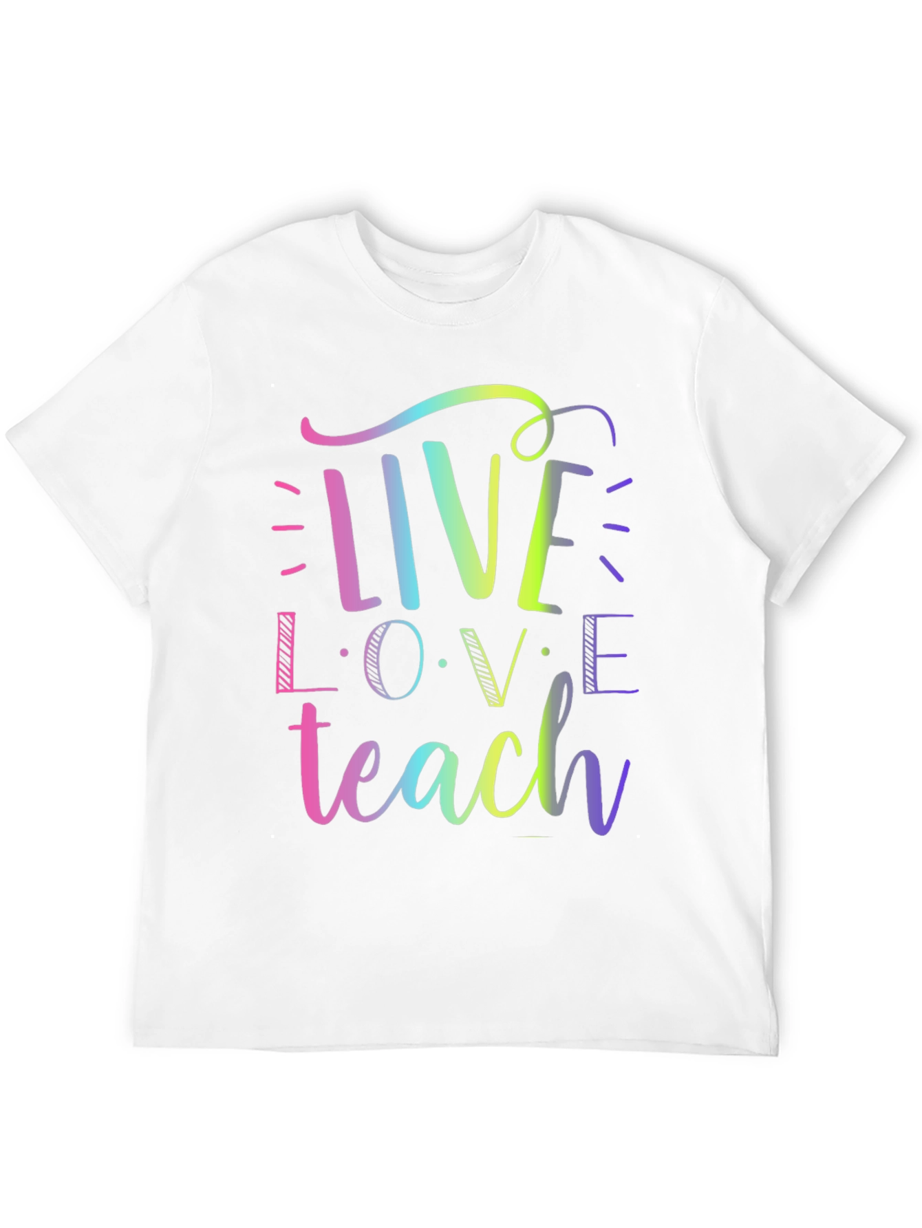 Live Love Teach Graphic Tee