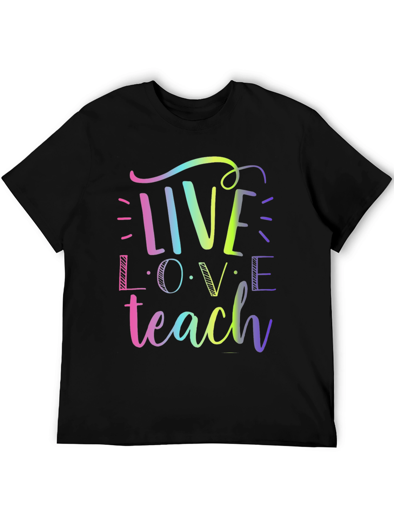 Live Love Teach Graphic Tee
