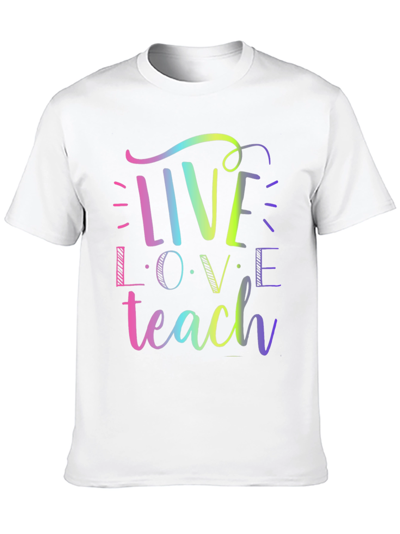 Live Love Teach Graphic Tee