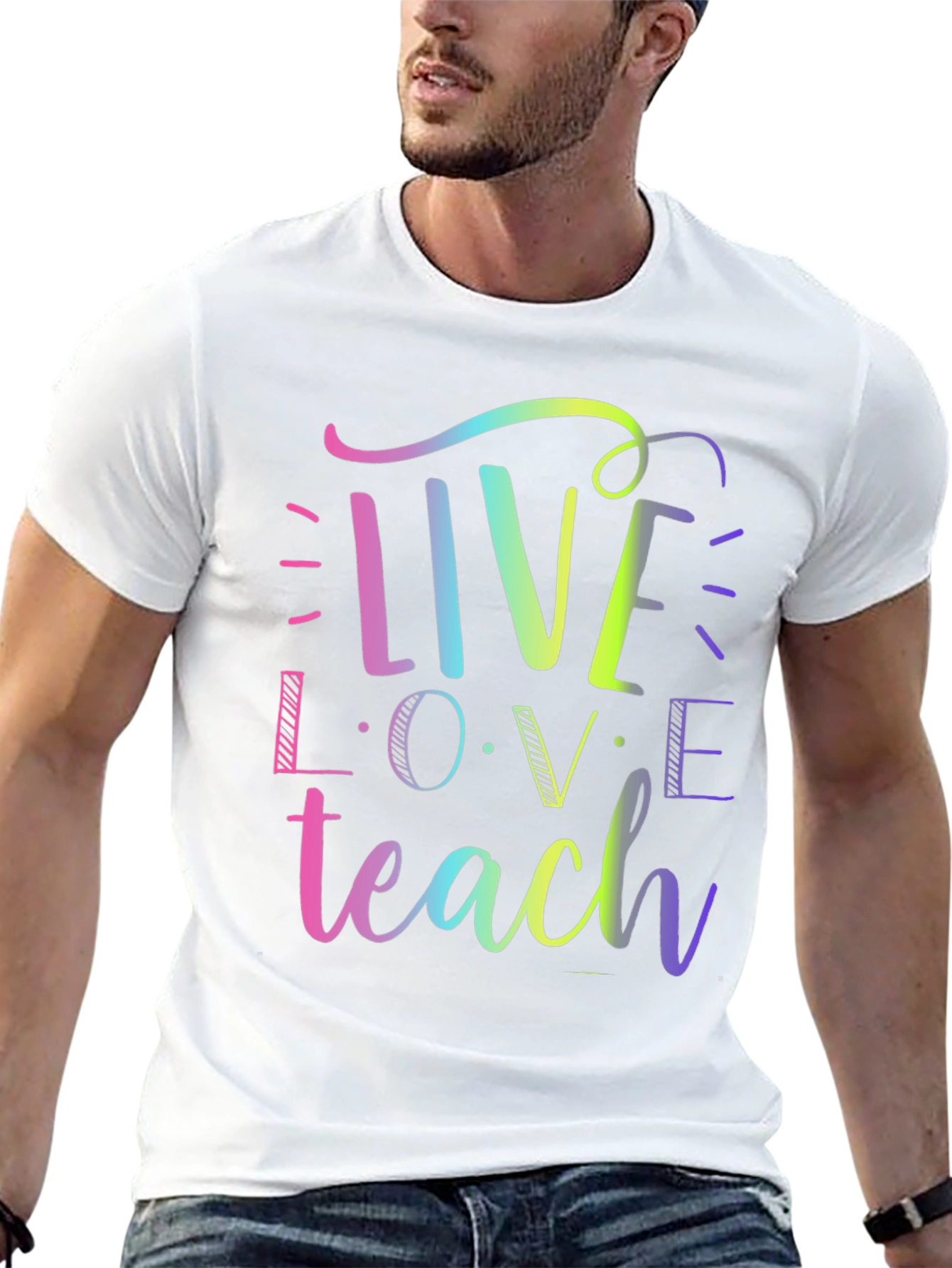 Live Love Teach Graphic Tee