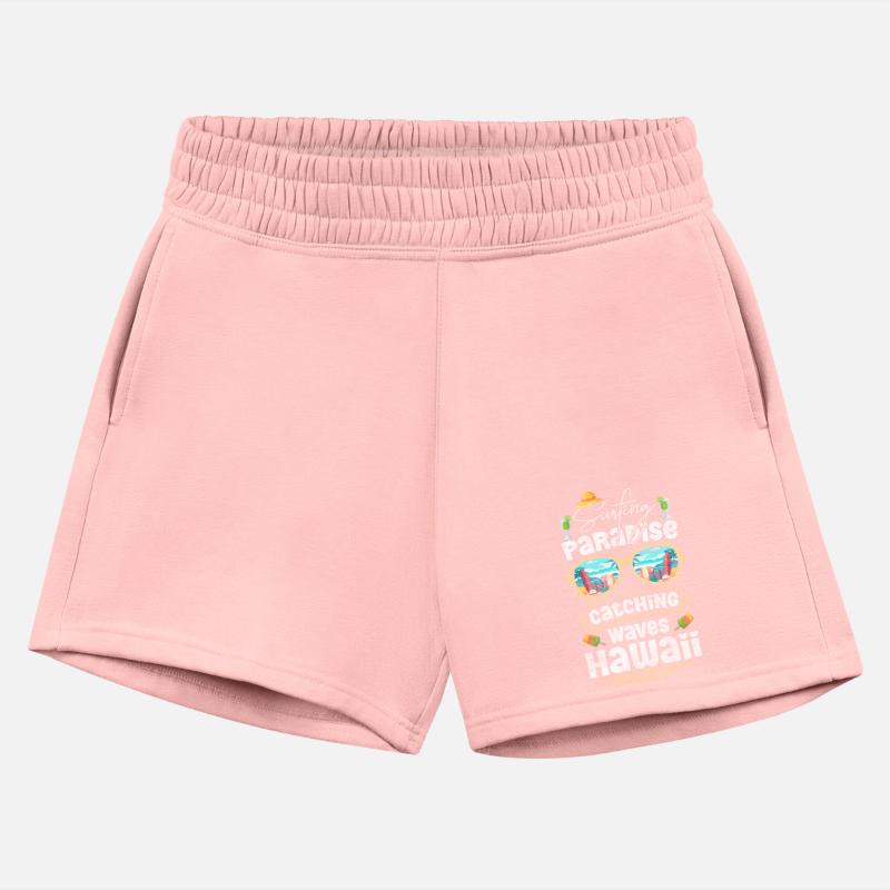 Beach Palm Trees Surf