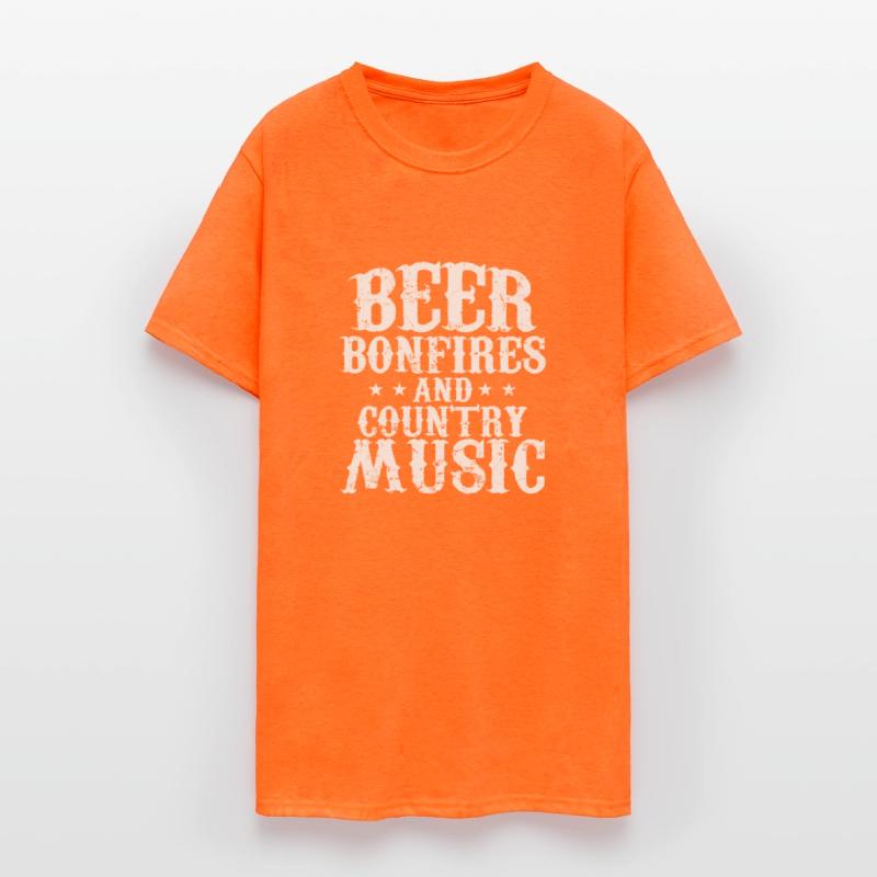 Beer, Bonfires and Country Music USA America