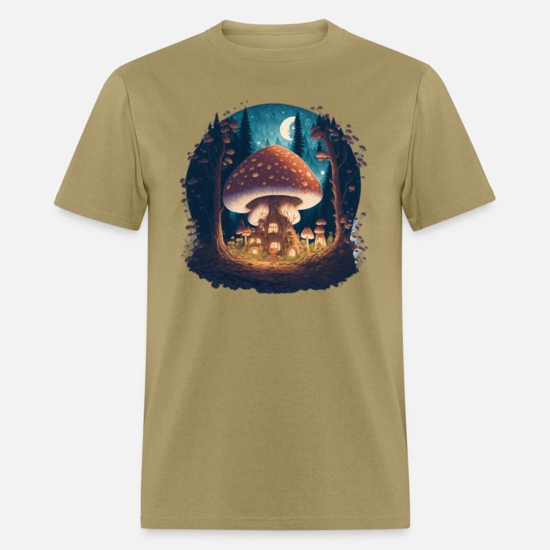 Big Mushroom House Fairy TaleNight Lights Magic