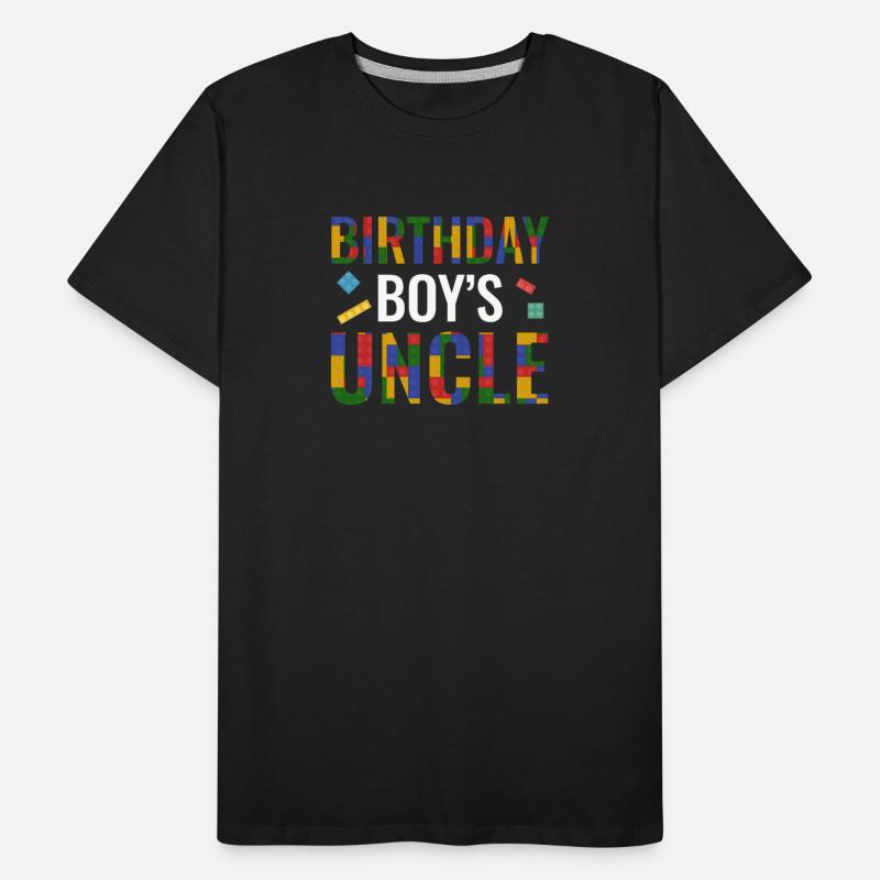 Birthday Boy's Uncle Building Blocks